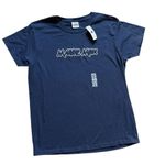 Gildan NWT Womens The Meister Company Marine Mom Embroidered Graphic Tee Shirt - Sz M Photo 0