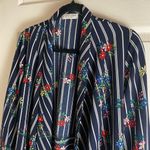 Jon & anna  Woman’s Floral Striped Open Front Cardigan size medium Photo 3