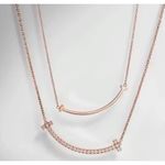 Boutique Bar Necklace Rose Gold Filled K18 Necklace, 16-18" Photo 11