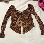 Willow + Root cheetah print going out top Photo 3