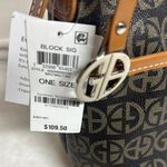 Giani Bernini Black and Brown Shoulder Bag with Elegant Design Photo 1