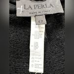 La Perla Black Maxi Mohair Wool Blend Sleeveless Sheath Dress Size 42 Photo 8