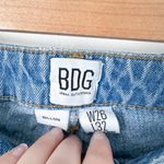 BDG | High Rise Raw Ankle Cropped Dillon Blue Jeans Size 26W Photo 4
