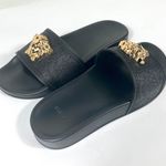 Versace NWB Palazzo Medusa Slide Sandal Black Size 37EU 1004190 DGOM8 KVO41 Photo 10