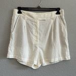Steve Madden  Imelda Linen Blend Shorts‎ Size Large NWT Photo 2