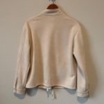 Solitaire Cream Suede Embroidered Jacket Photo 4