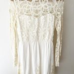 Saylor Ivory Josie Battenberg Long Sleeve Dress Size XS Photo 3