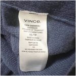 Vince  Women’s Cashmere Crewneck Sweater Pullover Blue Size XS Preppy Office Photo 5