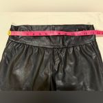 Commando  Black Faux Leather Joggers Size XS Photo 8