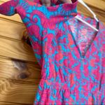 Lilly Pulitzer meg dress in hold your horses size small V-neck flowy seahorse Photo 2