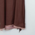 BCBGMAXAZRIA  Womens‎ Silk Babydoll Slip Dress Size 8 Brown Y2K HOCO Fairy Event Photo 10