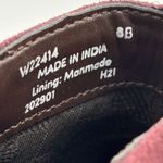 Cole Haan Addie Block Heel Bootie, Dark Garnet Maroon, Size 8B New Photo 7