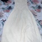 ZARA White Scrunchy Maxi Dress Photo 0