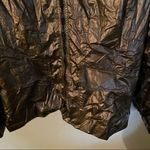 Carbon 38 Gold Crinkle Track Jacket Lace Back XS Photo 9