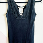 Anthropologie Odd Molly Lace Trim Tank Top Sz 0 Y2K Coquette Soft Girl Photo 0
