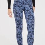 Aerie OFFLINE By  Real Me Xtra Hold Up Legging in marbled blue x-small short NWT Photo 2