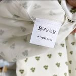 Daphne Wilde Leaf Clover Print Midi Dress White Size 6 Photo 6