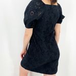 Free People Danielle Eyelet Mini Dress in Black Size XS/S Photo 4