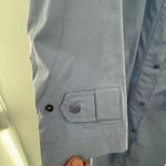 L.L.Bean Women's Long Hooded Waterproof Raincoat Plaid Lined XL Purple Photo 1