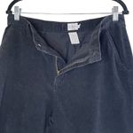 Calvin Klein Jeans VINTAGE Black Wide Leg Corduroy Pants, Size 12 Photo 2