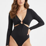 Streetwear Society Black Bodysuit Photo 0