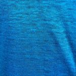 Socapri Tank Top 100% Flax Mediterranean Blue Made in Italy L Size L Photo 12