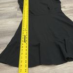 Floerns NWT Black Short Flutter Sleeve Above the Knee Pullover Dress Size Small Photo 9