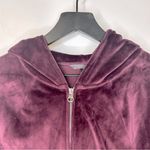 Victoria's Secret  Purple Velour Tracksuit Size XS Photo 3