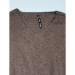 Kuhl Women's Brown Knit Wool Blend V-Neck Long Sleeve Sweater Size Small Photo 1