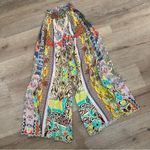 Johnny Was multi colored Rachel wide leg pants size XS Photo 4