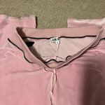 I am gia I.AM.GIA Pink Velour Set with Black Trim Photo 5