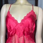 Victoria's Secret Victoria’s Secret Women’s Red Lace Chemise size L Photo 3