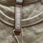 SKIMS NWT Lounge Jersey Long Sleeve Top Khaki Sz S Cozy Lux Loungewear Photo 4