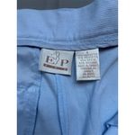 EP Pro Women's High Waist Pleated Shorts Blue Size 4 Casual Golf Photo 7