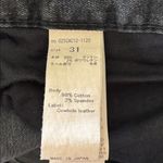 MOUSSY VINTAGE Westcliffe Skinny jeans black edgy made in Japan frayed hem Size 31 Photo 8