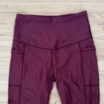 POPFLEX Timeless Crimson Pocket Leggings, Small Purple Photo 3