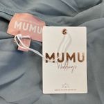 Show Me Your Mumu  Weddings Silver Sage Crisp Verona Cowl Dress - Large - NWT Photo 5