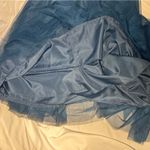 Anthropologie Hitherto Zaria Saphire Dress | 6 Blue Photo 15