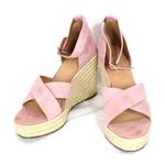 Lisa Vicky Women's Gemi Platform Wedge Sandal Size 9 Dusty Pink Photo 0
