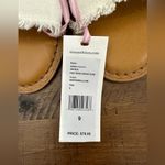 Vineyard Vines NWT Fray Edge Canvas Slide Marshmallow Color Size 9 Photo 2