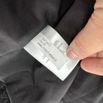 EXPRESS Jacket Womens XS Fringe Trim Tweed Pearl Button Stretch Blazer Photo 4