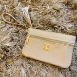 Liz Claiborne Gold Glitter Wristlet  Photo 0
