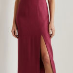 Sézane  Elea One Shoulder Blouse, Magenta, FR40/US8 Photo 0