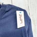 Adidas Y2K  Shirt Unisex Large Navy Blue Printed Logo Crewneck Long Sleeve Top Photo 3