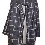 ASTR Windowpane Plaid Oversized Blazer Sweater  Photo 2