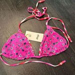 Maaji Revolve Reversible The Wave Balmy Sliding Triangle Swim Top in Pink Sz L Photo 2