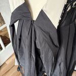 Ralph Lauren Lauren Black Lace Midi A-Lie Taffeta Skirt Dress Sleeveless Photo 5