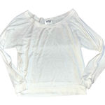Nation Ltd  white crewneck long sleeve top Photo 0