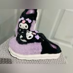 Sanrio New  KUROMI size 7 BLACK PURPLE COLOR SO SOFT Photo 8