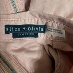 Alice + Olivia  Classics Linen Blend Sleeve Jumpsuit Photo 1